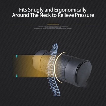 Автомобильная подушка для шеи, кожаный мягкий подголовник, черный-1 шт.