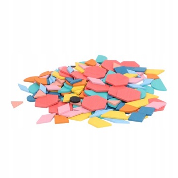 Геометрические интерактивные игрушки из блоков-пазлов