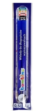 WKŁAD WYMAZYWALNY DO DŁUGOPISÓW ST.RIGHT BAMBINO PUSHEEN-2 SZTUKI-5561