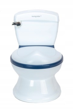 NOCNIK INTERAKTYWNY NOCNICZEK BIAŁY DLA DZIECKA TOALETA WYJMOWANY WKŁAD