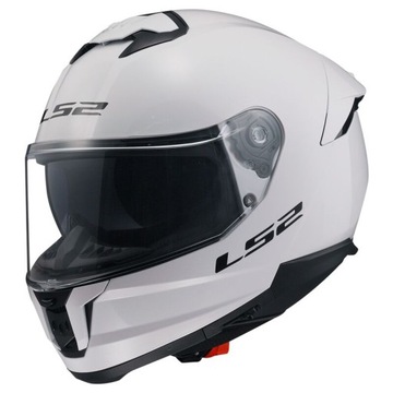 KASK INTEGRALNY LS2 FF808 STREAM II WHITE GLOSS BIAŁY POŁYSK ROZMIAR M