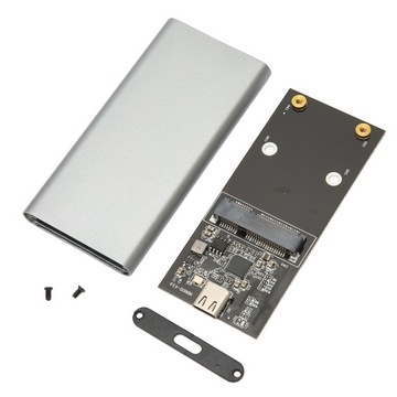 Чехол типа c для msata из алюминиевого сплава usb3.1 gen2 type c с быстрой передачей