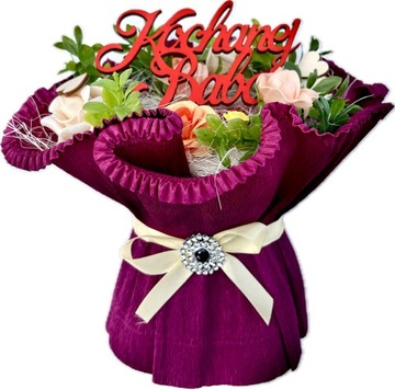 ОТЛИЧНЫЙ подарок бабушке и дедушке ко Дню матери – УНИКАЛЬНЫЙ БУКЕТ из ПОЛОТЕНЦЕВ.