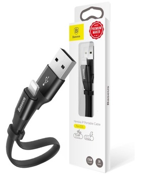 SUPER KRÓTKI KABEL BASEUS NIMBLE LIGHTNING 23CM