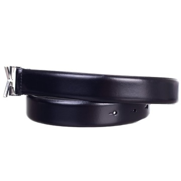 CALVIN KLEIN DAMSKI PASEK DO SPODNI RE-LOCK CK LOGO BELT CZARNY r.85