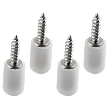 Зажимы, поддерживающие полку шкафа. Вешалка для одежды.