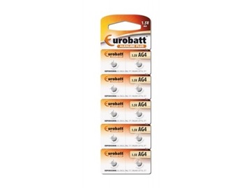 Bateria alkaliczna Eurobatt LR66 AG4 10 szt.