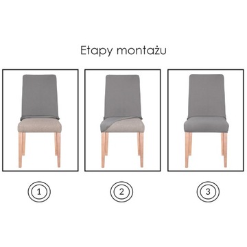 ЧЕХОЛ НА СТУЛ БЕЛЫЙ ЭЛАСТИЧНЫЙ СПАНДЕКС УНИВЕРСАЛЬНЫЕ ЧЕХОЛЫ