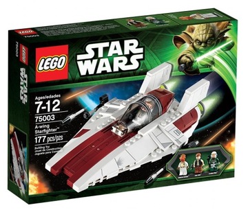 75003 Lego Star Wars A-wing Admiral Ackbar sw0247 MISB