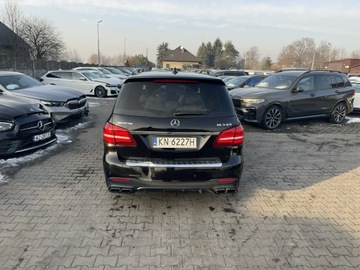 Mercedes GLS X166 Off-Tourer AMG 5.5 AMG 63 585KM 2018 Mercedes GLS Klasa 4Matic Kamery360 Pneumatyka 7os, zdjęcie 5