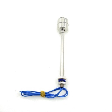 Поплавковый датчик уровня жидкости, металл, 200 мм