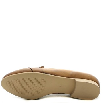 Loafersy baleriny SKÓRZANE Dolce Pietro 3002