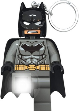 Brelok do kluczy LEGO DC Super Heroes Brelok Grey Batman z latarką