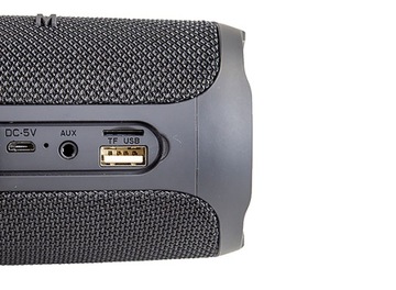 БЕСПРОВОДНАЯ ПОРТАТИВНАЯ КОЛОНКА BLUETOOTH MANTA RADIO FM AUX IPX4 TWS MP3