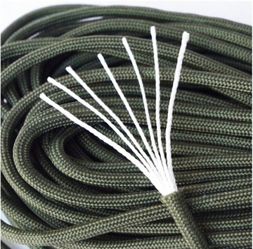 Сильная ссылка Paracord String 30 м/100 -футовой выживание на открытом воздухе Нейлон