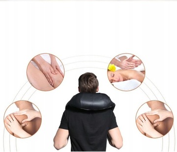 МАССАЖЕР ДЛЯ ШЕИ, СПИНЫ, ТЕЛА 3D ШИАТСУ