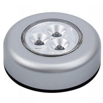 Oprawa LED meblowa halogen pod szafkę KUCHENNA przyklejana na baterie NOWA