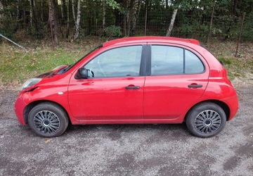 Nissan Micra III Hatchback 5d 1.2 i 16V 65KM 2009 Nissan Micra Nissan Micra III Bardzo dobry stan techniczny 1.2 Benzyna 65KM, zdjęcie 1