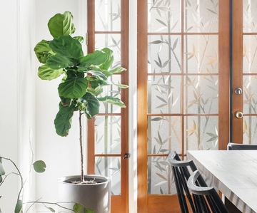 ДЕКОРАТИВНАЯ БАМБУКОВАЯ ПЛЕНКА ДЛЯ ОКОН, ЗАЩИЩАЮЩАЯ КОНФИДЕНЦИАЛЬНОСТЬ 60*200см