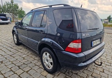 Mercedes Klasa M W163 Terenowy 3.2 V6 (320) 218KM 2001 Mercedes ML 320 Import z Niemiec Zarejestrowany, zdjęcie 1