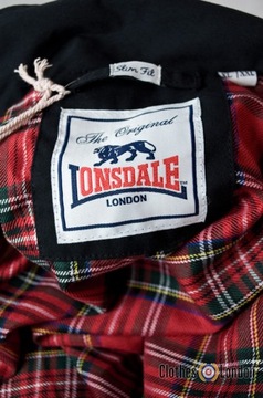 Kurtka Harringtonka Lonsdale London Czarna 3XL