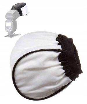 UNIWERSALNY DYFUZOR MATERIAŁOWY DO LAMP BŁYSKOWYCH SOFTBOX BIAŁY