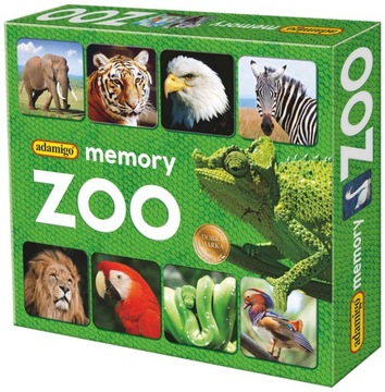 GRA MEMORY ZWIERZĘTA ZOO ADAMIGO