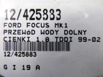 FOCUS MK1 98-01 PŘÍVOD VODY 1,8TDDI