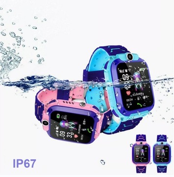 УМНЫЕ ЧАСЫ ДЛЯ ДЕТЕЙ LBS IP67 РОЗОВЫЕ