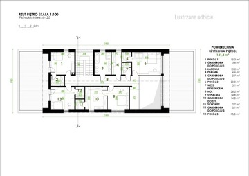Дизайн дома Pióro Architekci-20 Зеркальная версия