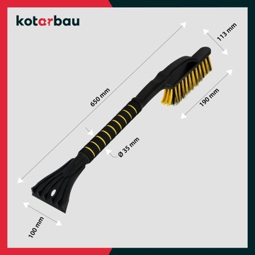 СКРЕБОК ЩЕТКА-СКРЕБОК ЩЕТКА ДЛЯ ЛЕДЯНОГО ОКНА 2 В 1