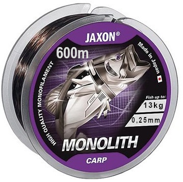 0,25mm 13kg 600m MONOLITH CARP ŻYŁKA KARPIOWA JAXON JAPAN