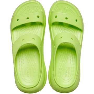 CROCS DAMSKIE CHODAKI NA PLATFORMIE PIANKOWE KLAPKI CRUSH CLOG r. 38/39