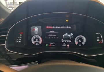 Audi Q8 SUV 3.0 45 TDI 231KM 2024 Audi Q8 Salon Polska Sline zawieszenie pneumatyczne , radary,marix 3.0, zdjęcie 36