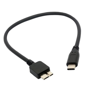 2xUSB C к разъему переходного кабеля Micro USB B