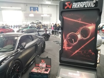 Эмблема AKRAPOVIC Алюминиевый глушитель Вытяжной дымоход 5 дизайнов 3 цвета