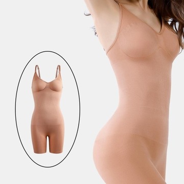 Full Body Shaper Women Tummy Control Ciemna s