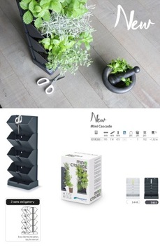 ВЕРТИКАЛЬНЫЙ САД МОДУЛЬНЫЙ ЦВЕТОЧНЫЙ ГОРШОК КАСКАД 8 МЕСТ