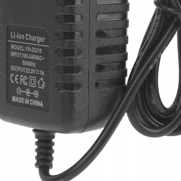 ŁADOWARKA DO AKUMULATORÓW LI-ION ZASILACZ 25.2V