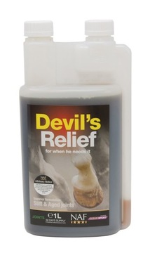 NAF DEVILS RELIEF 1L czarci pazur dla konia z MSM