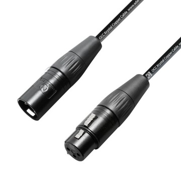 Mikrofonowy Adam Hall S4 KRYSTAL XLR-XLR CANON 1m