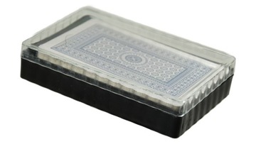 КОЛОДА ИГРОВАЛЬНЫХ КАРТ 54 КОРОБКА С ПОКРЫТИЕМ ТЫСЯЧА ПОКЕР РАММИ КЛАССИК