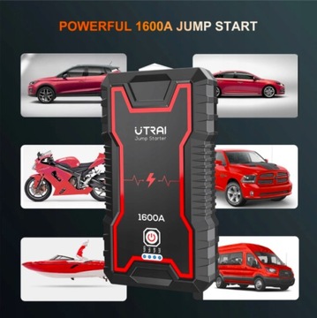 БУСТЕР JUMP STARTER UTRAI 16000мАч 1600А
