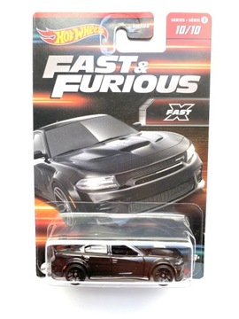 Hot Wheels DODGE CHARGER HELLCAT szybcy i wściekli