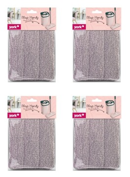Wkład DO MOPA PŁASKIEGO HANDY York 32 cm MOP PŁASKI ZAPAS 4 sztuki