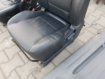 MITSUBISHI PAJERO 3 III FACELIFT 03-06R SEDADLA KOŽENÝ POHOVKA 3D