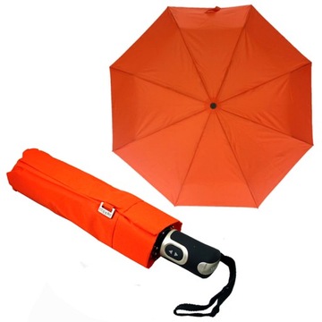 MOCNA automatyczna parasolka Doppler POMARAŃCZOWA
