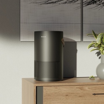 Tesla Smart Air Purifier S200 черный, фильтр 3 в 1, ЖК-дисплей, HEPA