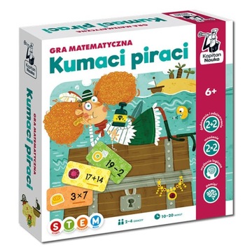 GRA MATEMATYCZNA KUMACI PIRACI DLA DZIECI 6+