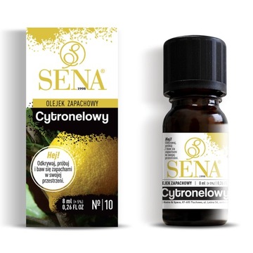 Olejek zapachowy SENA 10 Cytronelowy 8ml